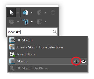 The search tool in the toolbar