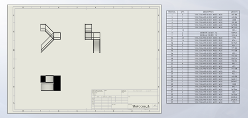 Weldment Multi-body part